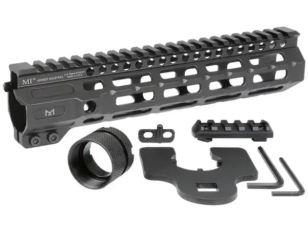 Combat Handguard M-LOK Aluminum 9.5" Black