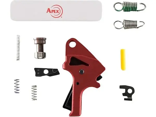 M&P 2.0 Flat Faced Forward Trigger Kit Polymer Red