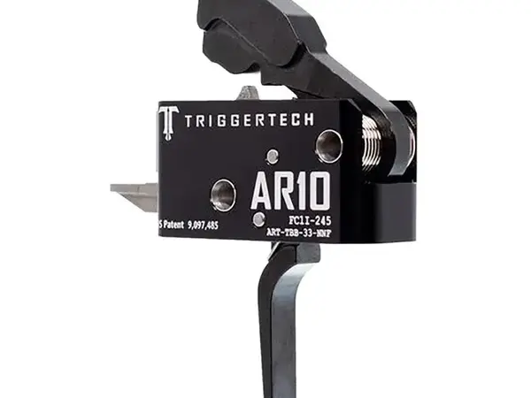 AR .308 Adaptable Trigger Black Flat Two-Stage