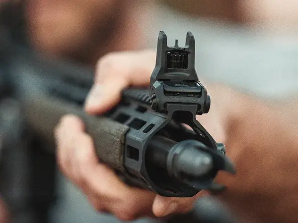 MBUS 3 Front Sight  Flip-Up Adjustable Polymer ODG