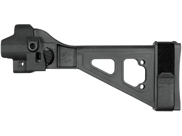 SBT5 Side-Folding Pistol Stabilizing Brace for MP5/MP5K Blk