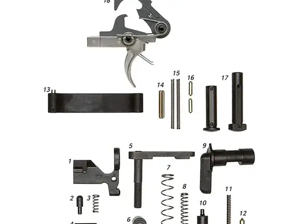 AR-15 Lower Parts Kit w/ ACT Trigger