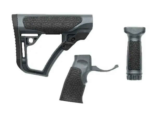 AR-15 Furniture Set Tornado Gray
