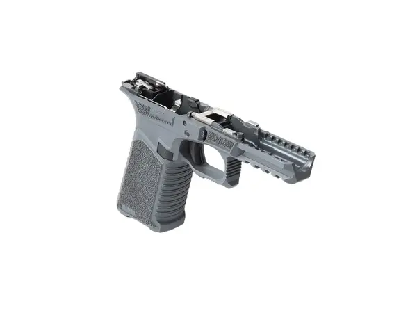 SCT Manufacturing 17 Full Size Assembled Polymer Frame For Glock G3, Gray