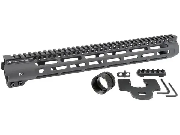 Slim Line Handguards 15" M-LOK Aluminum Black