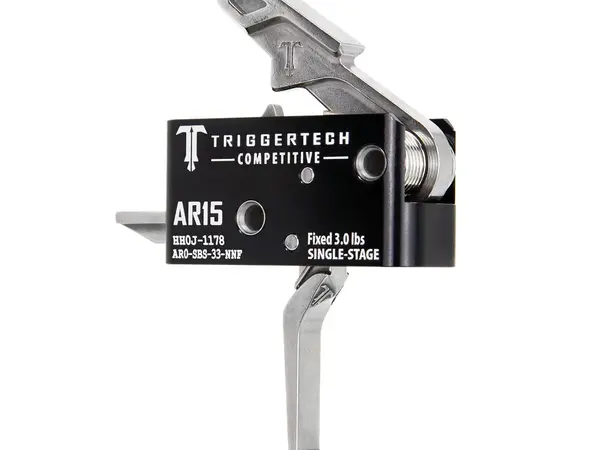 AR15 Single-Stage Competitive Flat Trigger Stainless