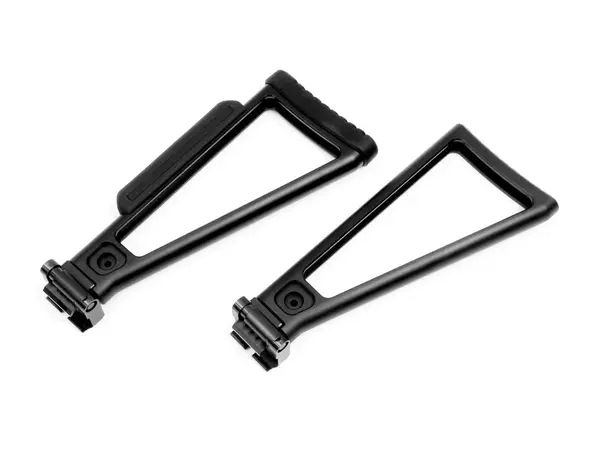 Triangle Folding Stock 9" w/Cheek Rest & Buttpd Aluminum BLK