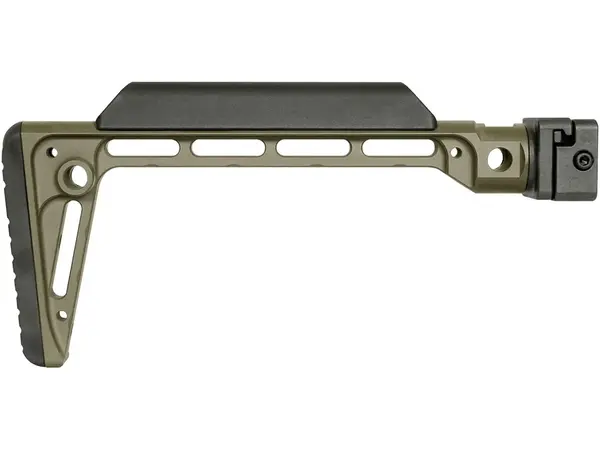Minimalistic Side Folding Stock - O.D. Green