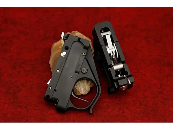 Two Stage Trigger Unit for 10/22 Black Blk Curved Extended