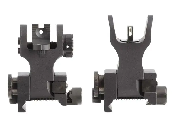 AR-15 Tritium Flip-up Sight With CSAT & Tritium Stripe