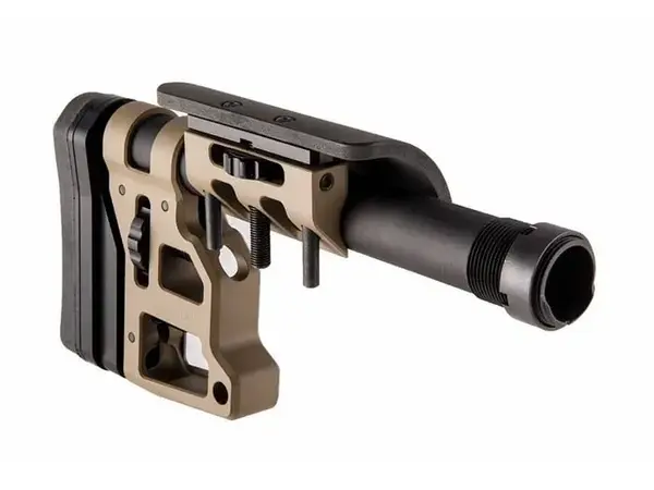 Skeleton Carbine Stock With Cheek Riser 9.75in FDE
