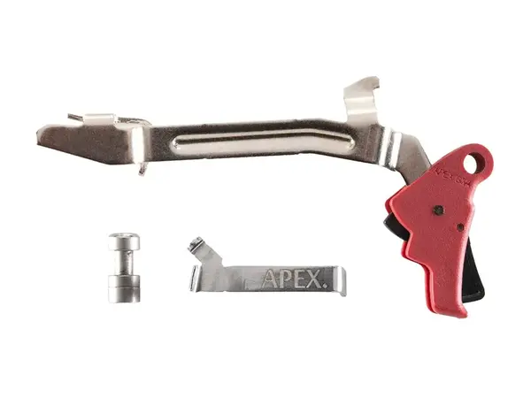Polymer Trigger Kit for Glock Gen 3/4 Red