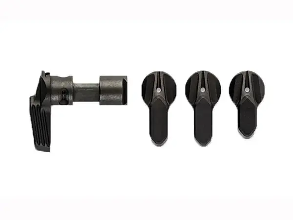 AR-15 Talon Safety Selector 4 Lever Kit Ambidextrous Black