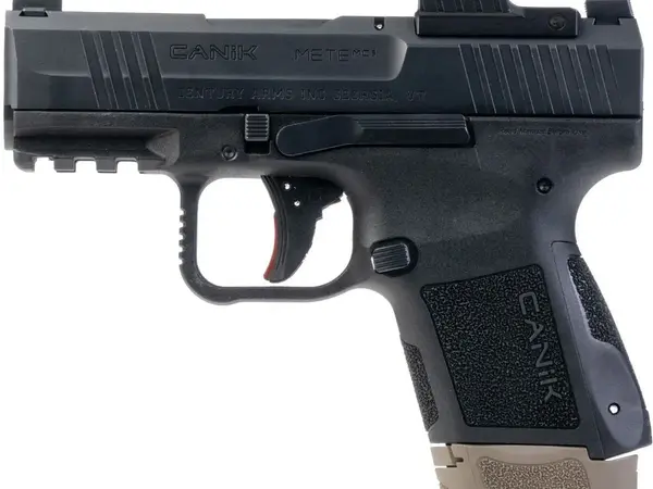 METE MC9 Micro Compact 9mm Luger 15RD W/Full Grip Ext Black