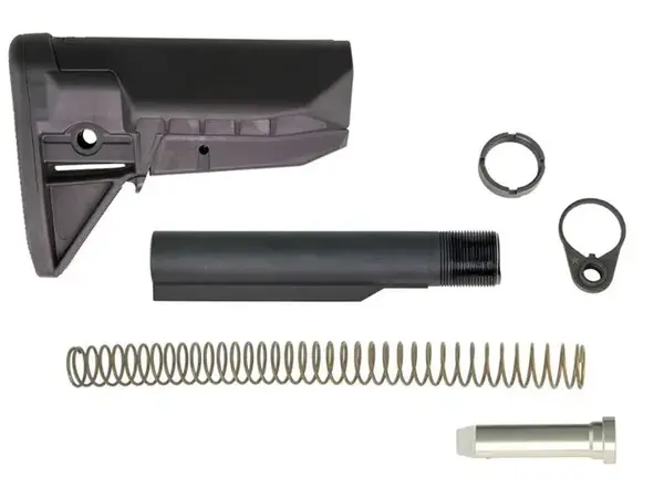Mod 0 SOPMOD Stock Assy Collapsible Mil-Spec BLK