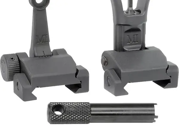 AR-15 Combat Rifle Folding Sight Set