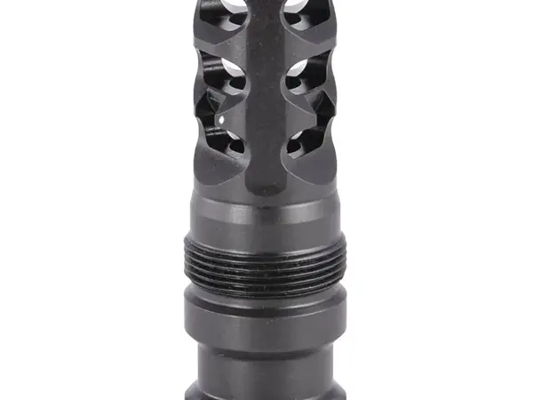 FRC Flat 3-Port 223 Cal 1/2-28 Thrd Compensator For 13.8"BBL