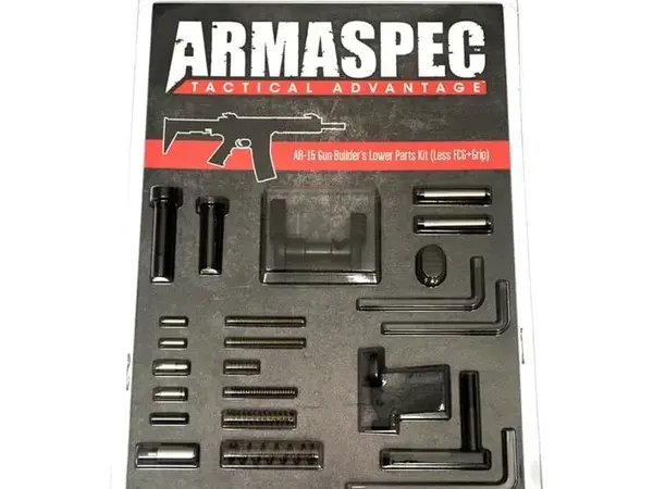 Gun Builders Stainless Lower Parts Kit .223/5.56 Black