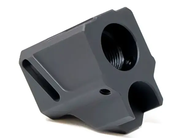 EXOS-523 Pistol Compensator for Glock 43 Black