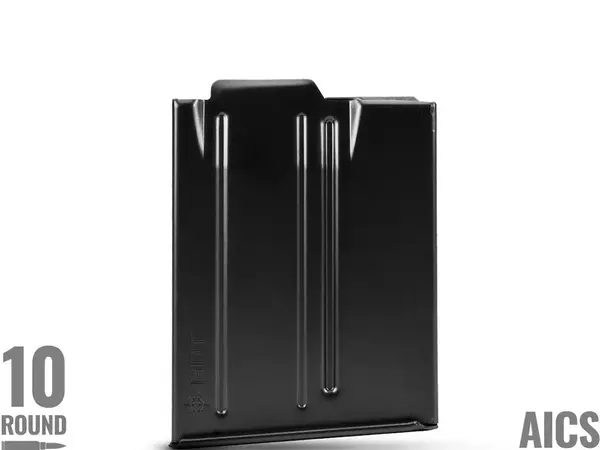 No Binder Plate 10 Round Metal Magazine, Black