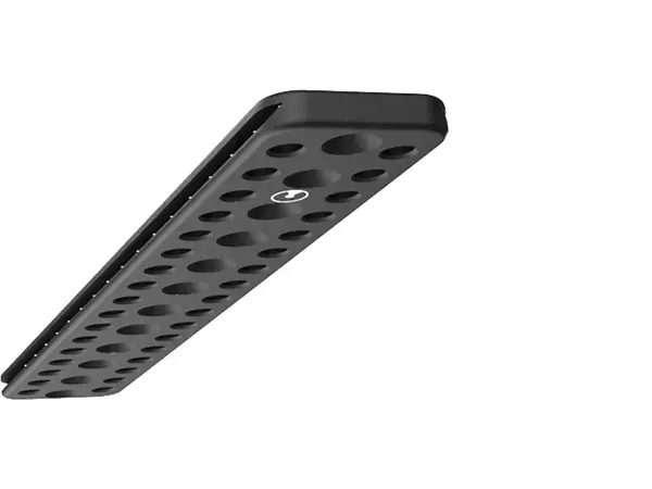 UD Arca 12.45" Dynalock Rail Black Anodized