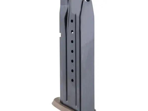 M&P 9MM 17 Rd Black w/ Brown Base Plate
