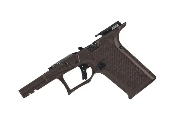 Lone Wolf Dist. CCS Dusk Compact/Compact Textured Frame, Brown