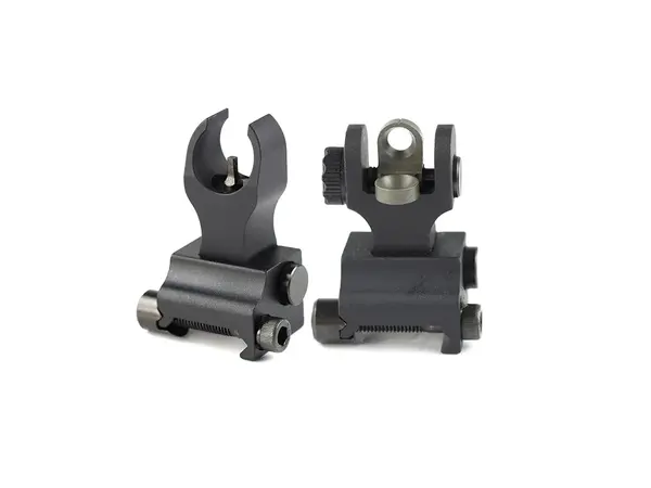 Manual Front (HK) & Rear (A2) Sight Combo Picatinny Black