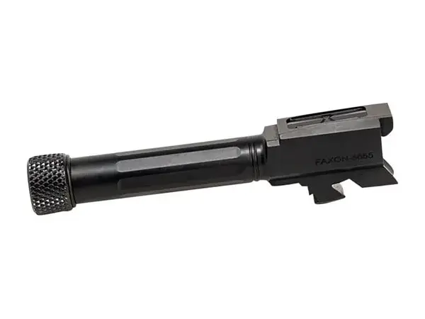 Match 9mm Threaded Straight BBL for Glock 43/43X Black