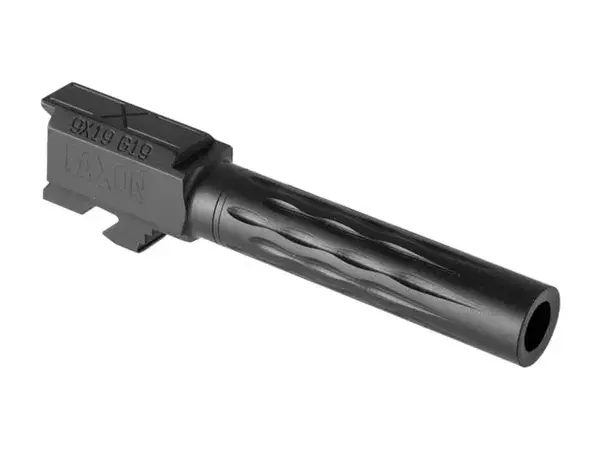 Match 9mm Non-Threaded Flame BBL for Glock-19 Gen 1-4 Black