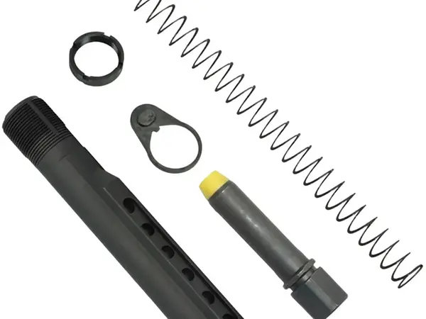 K-SPEC AR-15 PCC Carbine Buffer Tube Kit w/8.6 oz Buffer Blk