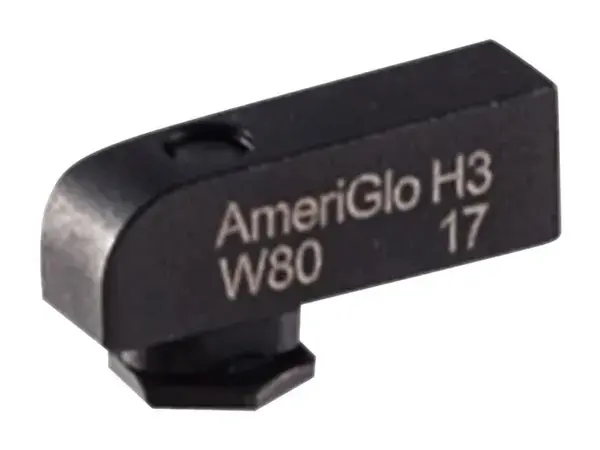 Pro-Glo Tritium Round Front Sight .180X.140 ORG for Glock~