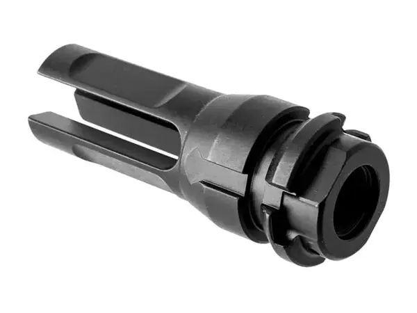 KeyMo Flash Hider 22 Caliber 1/2"x28 Threads Black