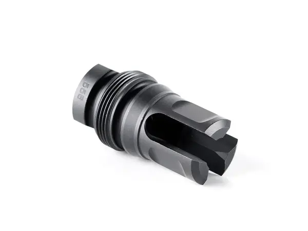 Xeno 3-Prong Flash Hider 22 Caliber 1/2"x28 Threads Black
