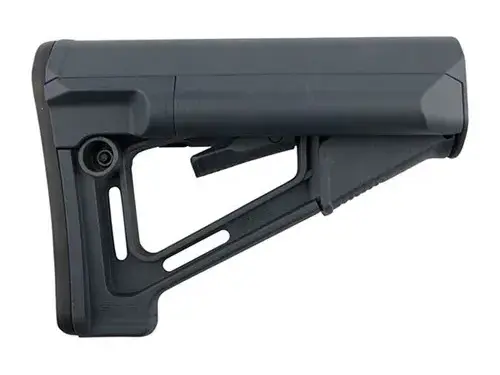 AR-15 STR Stock Collapsible Mil-Spec Gray