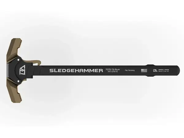 AR-15 Sledgehammer Ambi Charging Handle FDE