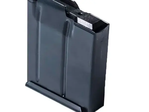 Binder Plate 10 Round Steel Magazine, Black