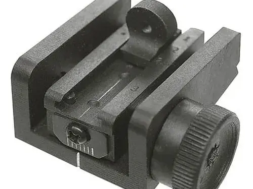 Springfield M1 Carbine Adjustable  Rear Sight Black