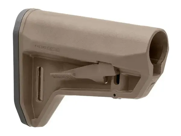 MOE SL-M Collapsible Mil-Spec Carbine Stock for AR-15 FDE