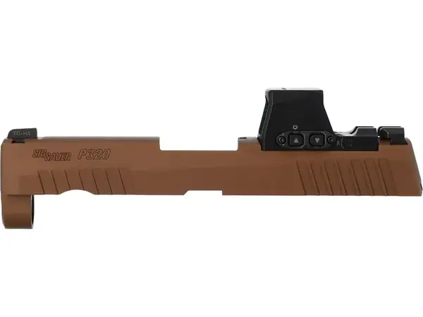 Slide Assembly P320X 3.9" 9mm Luger w/Romeo-X Sight Coyote
