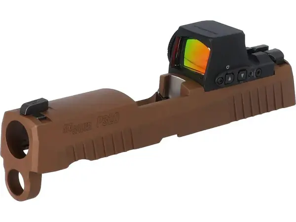 Slide Assembly P320X 3.6"  9mm Luger w/Romeo-X Sight Coyote