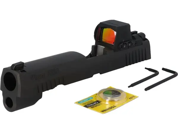 Slide Assembly P320X 4.7" 9mm Luger w/Romeo-X Sight Black