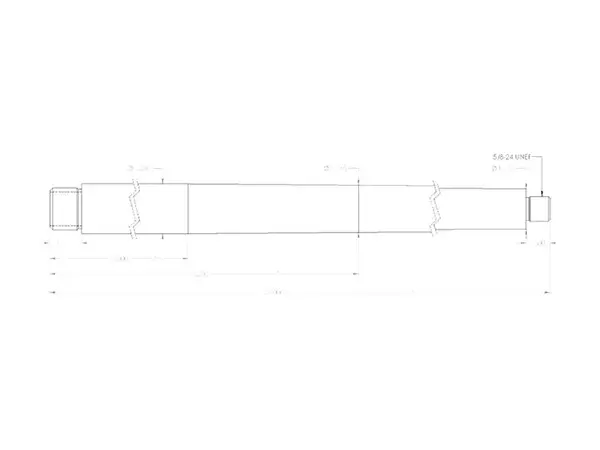 6.5mm Creedmoor 1-8" Twist 26" Competition Contour