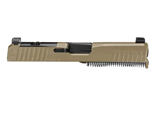 Dusk G19 GEN3 9mm Luger RMR Cut Complete Slide FDE
