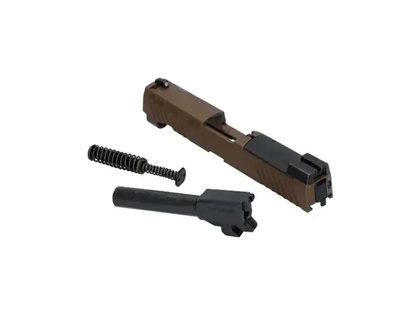 X-Change Kit P320C-M18 3.9" 9mmLuger (1)17Rd(2)21Rd Mag Coy