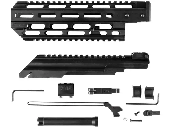 AKM  Gen-3 Dog Leg Scope Rail and Gen-3 Handguard Bundle