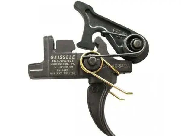 Hi-Speed National Match 2-Stg Curved Trigger Set w/Large Pin
