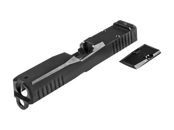 Dusk G19 GEN3 9mm Luger RMR Cut Stripped Slide Black
