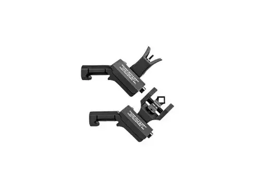 AR-15  Flip-Up 45 Degree Offset Sight Set Black