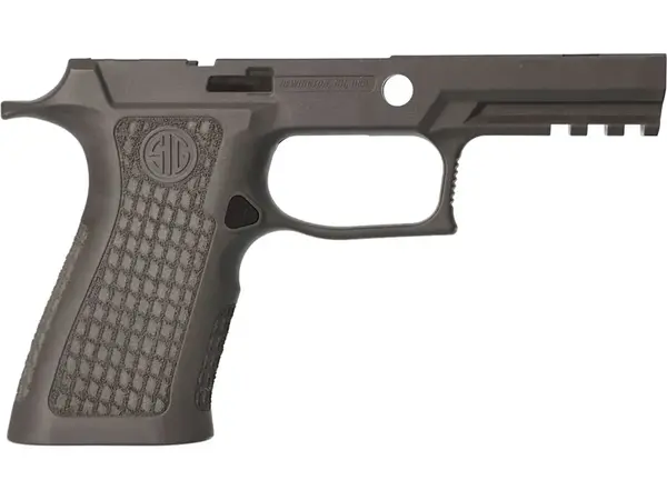 LTXG Grip Module Laser Engraved P320-X Carry 9/40/357 Gray